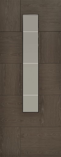 Interior Door Trends for 2024 4 Internal Silver Oak Chelsea 1 Light Door Prefinished with Crystal Cut Glass