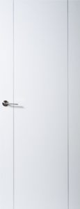 Internal White Laminated Luna FD30 Door