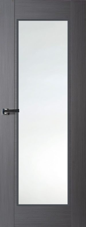 Internal Grey Laminated Zamora Full Light Door