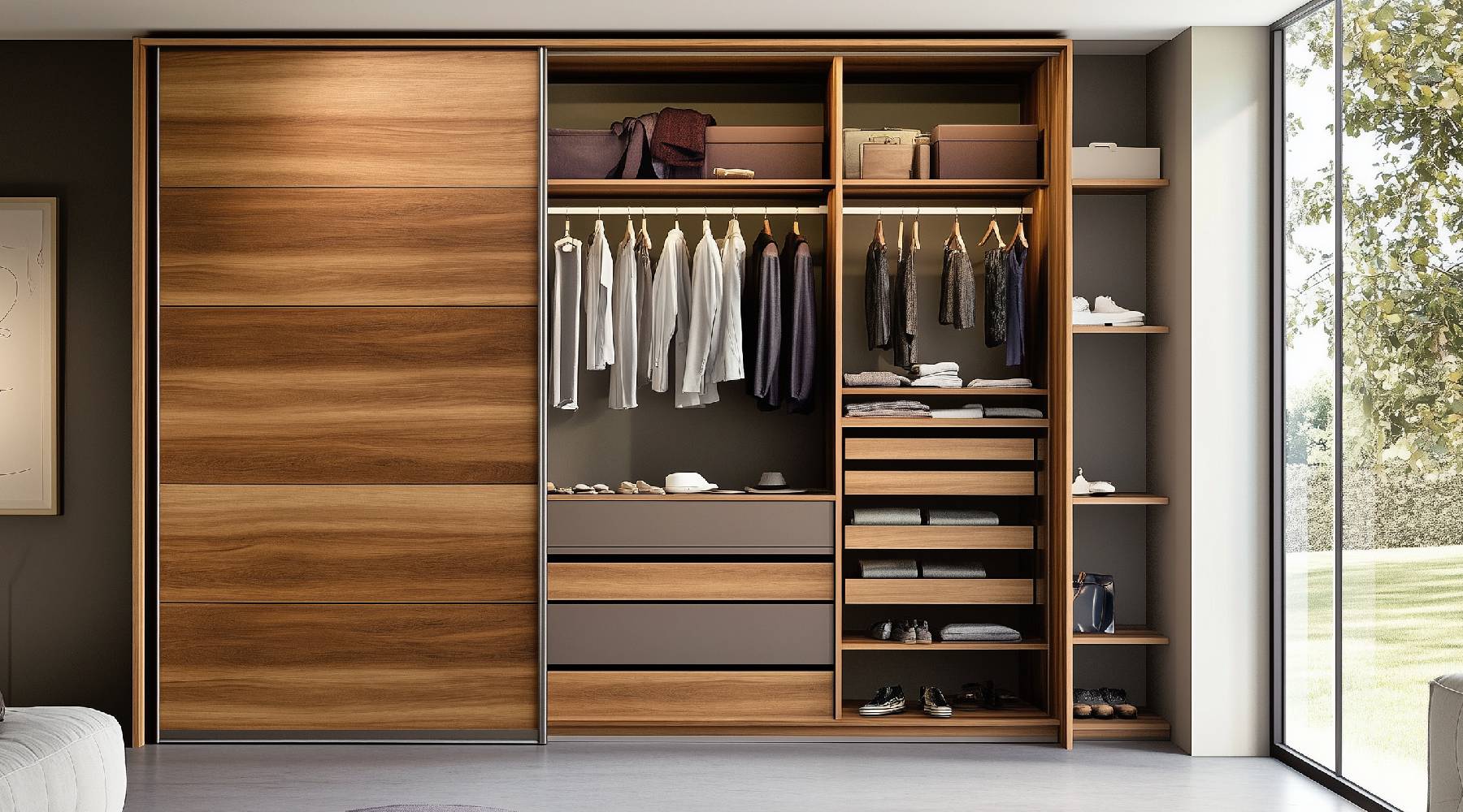 sliding wardrobe doors for bedrooms
