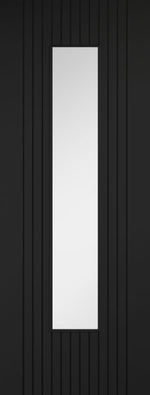 Internal Black Laminated Carys 1 Light Door