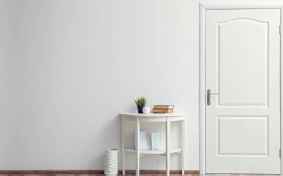 The Luxury of White Doors