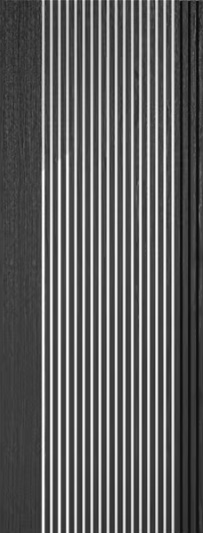 Internal Ash Grey Melbourne Glazed Door Prefinished Clear Glass