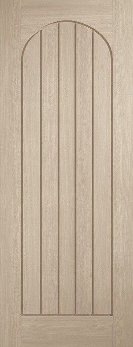 Internal Blonde Oak Mexicano Arch Top Door Prefinished