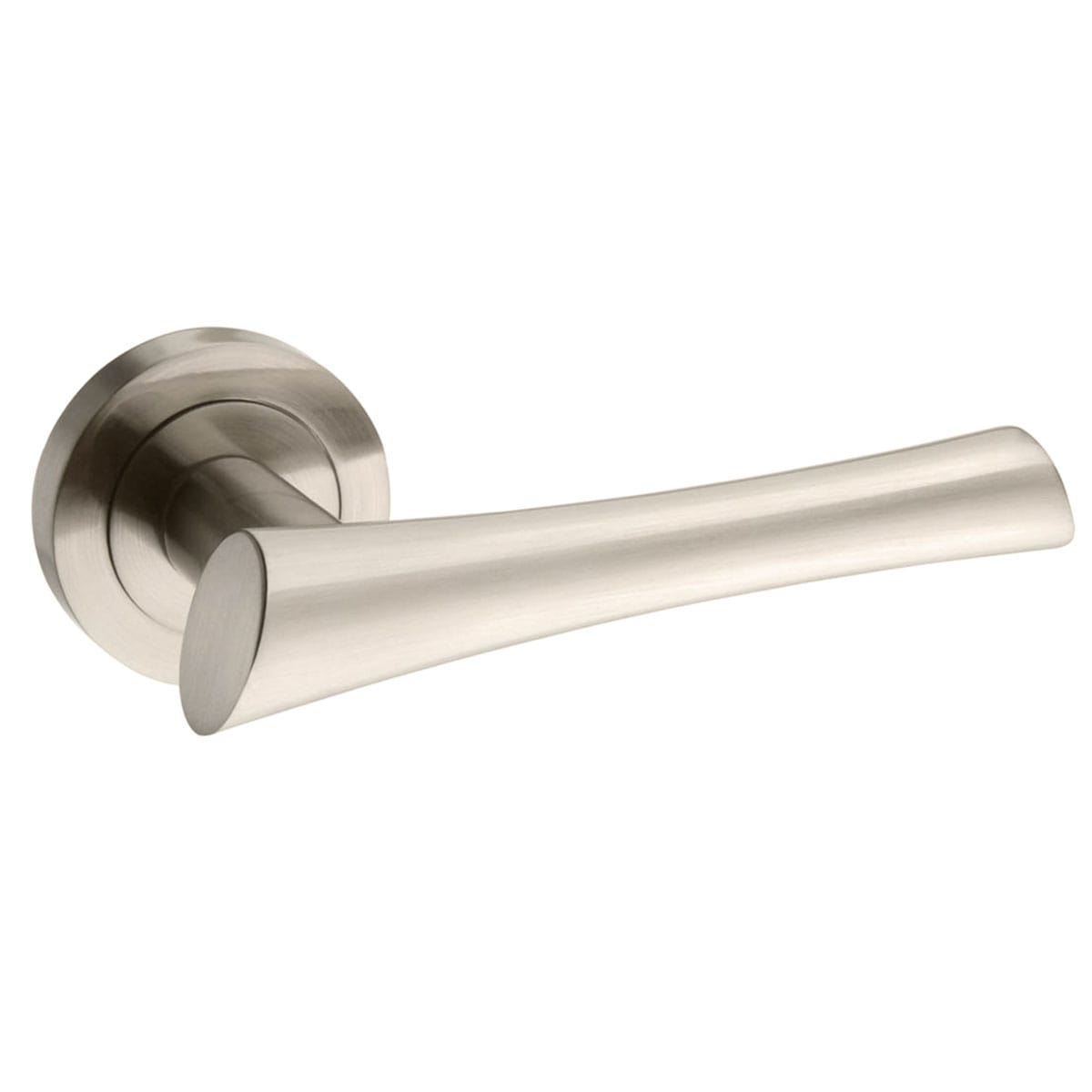 Corsica Handle Set Satin Nickel 1 Corsica Handle Set Satin Nickel