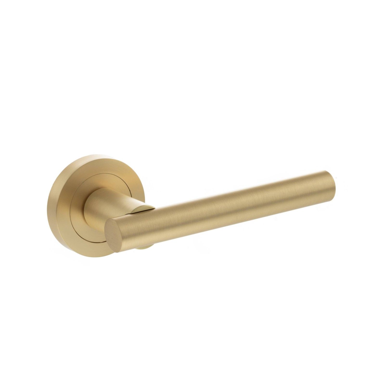 Nebraska Handle Set Satin Brass 1 Nebraska Handle Set Satin Brass