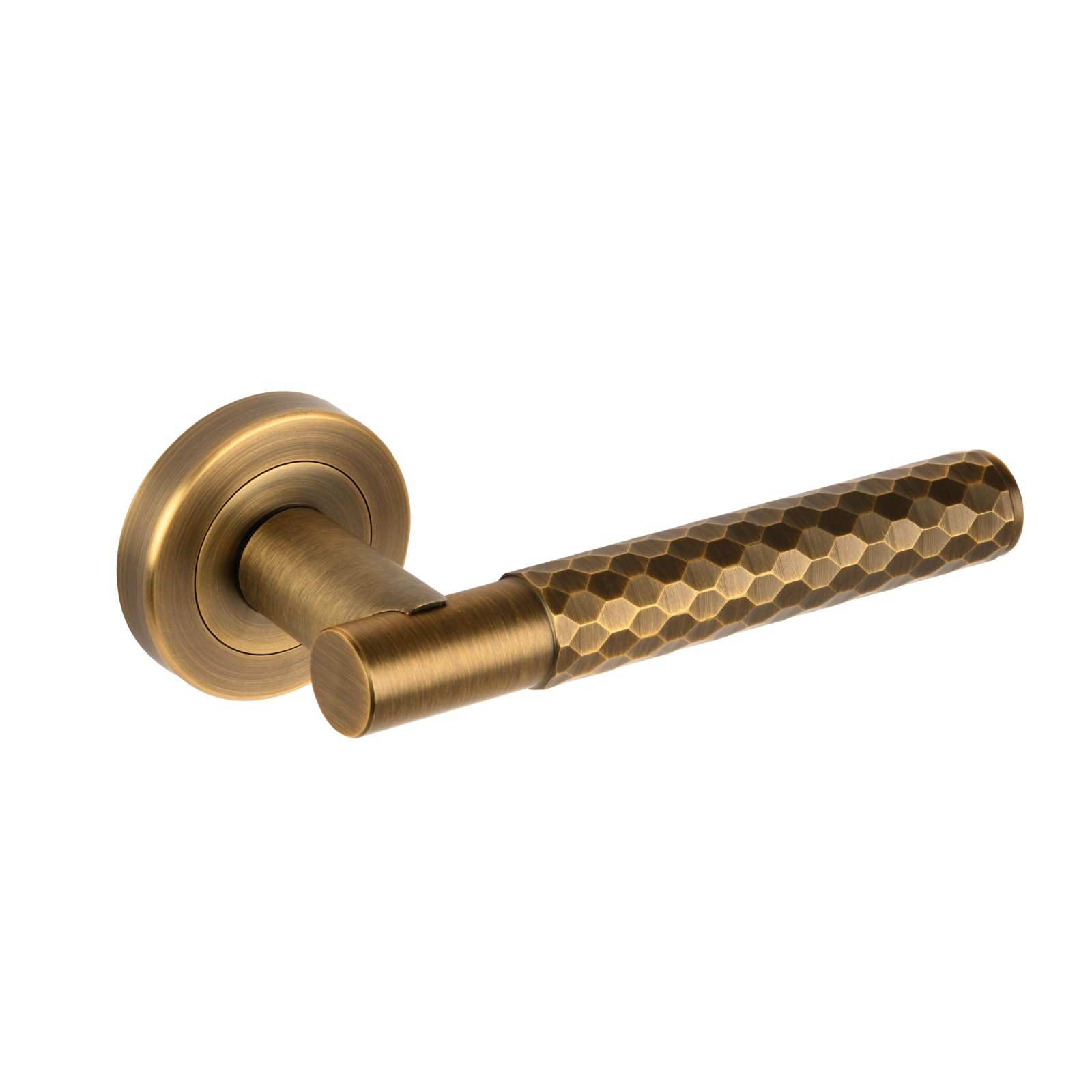 Roca Handle Set Antique Brass 1 Roca Handle Set Antique Brass