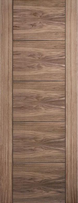 Internal Walnut Vancouver Door FD30 Prefinished