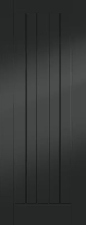 Internal Black Smooth Mexicano Door Primed