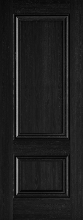 JB Kind Internal Black Laminated Burghley Door 1 JB Kind Internal Black Laminated Burghley Door