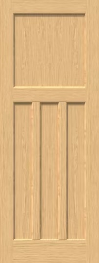 Internal Oak DX30 FD30 Door Unfinished