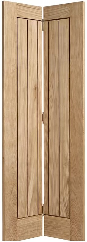 LPD Internal Oak Mexicano Bi-fold Door Prefinished
