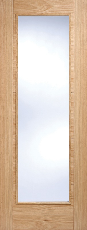 LPD Internal Oak Vancouver Pattern 10 Door Prefinished Clear Glass 1 LPD Internal Oak Vancouver Pattern 10 Door Prefinished Clear Glass