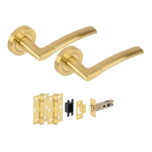Surrey Standard Handle Pack Satin Brass