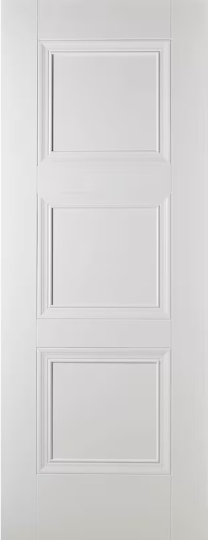 LPD Internal White Primed Smooth Amsterdam FD30 Door 1 LPD Internal White Primed Smooth Amsterdam FD30 Door