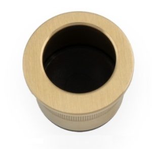 Finger Edge Pull Satin Brass