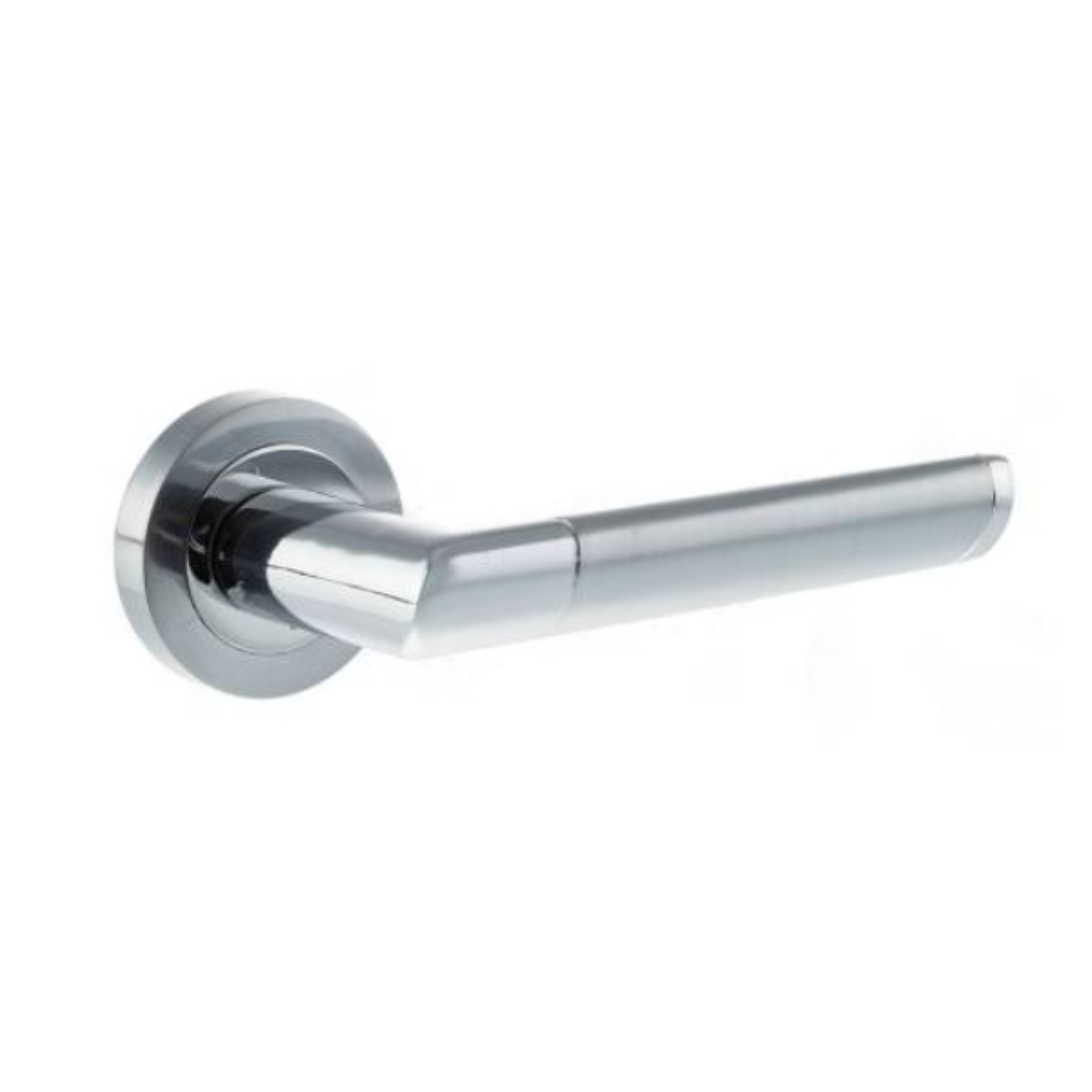 Santorini Handle Set Polished/Satin Chrome 1 Santorini Handle Set Polished/Satin Chrome