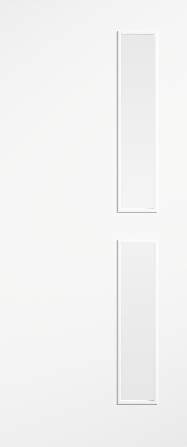 Finewood Internal Flush White Primed FD30 Door with 16G Aperture Clear Glass 1 Finewood Internal Flush White Primed FD30 Door with 16G Aperture Clear Glass