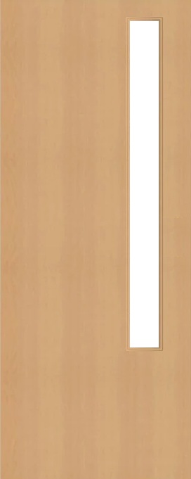Finewood Internal Steamed Beech FD30 Door Prefinished with 1 Light Aperture