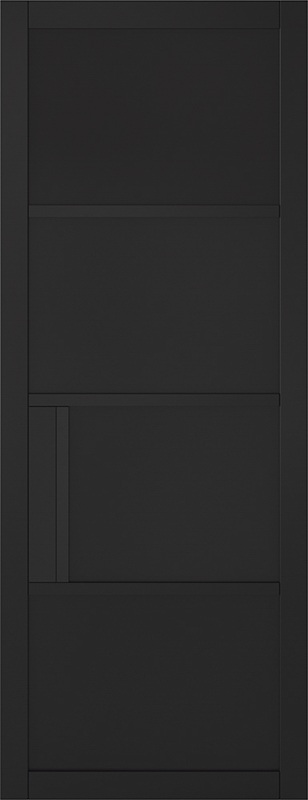 LPD Internal Black Chelsea Door Prefinished 1 LPD Internal Black Chelsea Door Prefinished