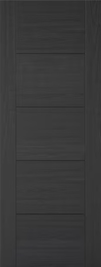 LPD Internal Charcoal Black Vancouver FD30 Door Prefinished
