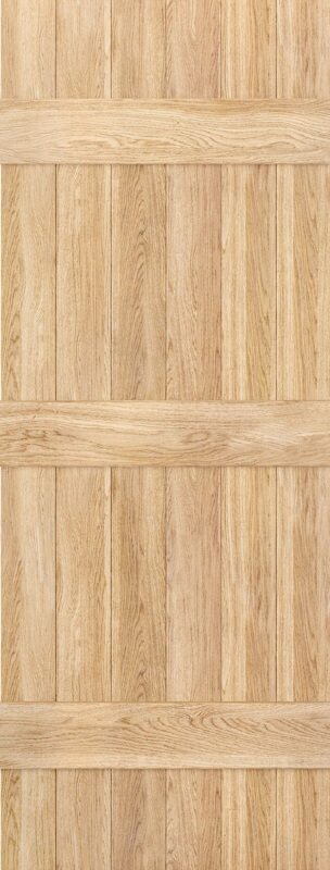 LPD Internal Oak Ledged Door Unfinished 3 LPD Internal Oak Ledged Door Unfinished - Image 3