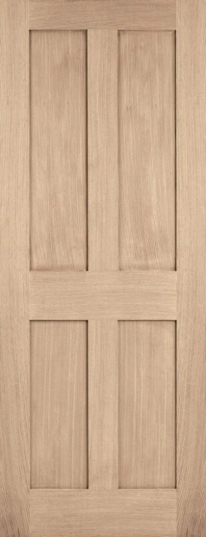 LPD Internal Oak London FD30 Door Prefinished