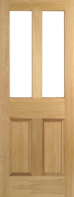 LPD Internal Oak Malton Door Unglazed Unfinished