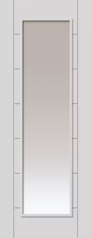 JB Kind Internal White Primed Smooth Palomino Glazed Door Clear Glass 1 JB Kind Internal White Primed Smooth Palomino Glazed Door Clear Glass