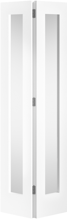 LPD Internal White Primed Smooth Pattern 10 Glazed Bifold Door